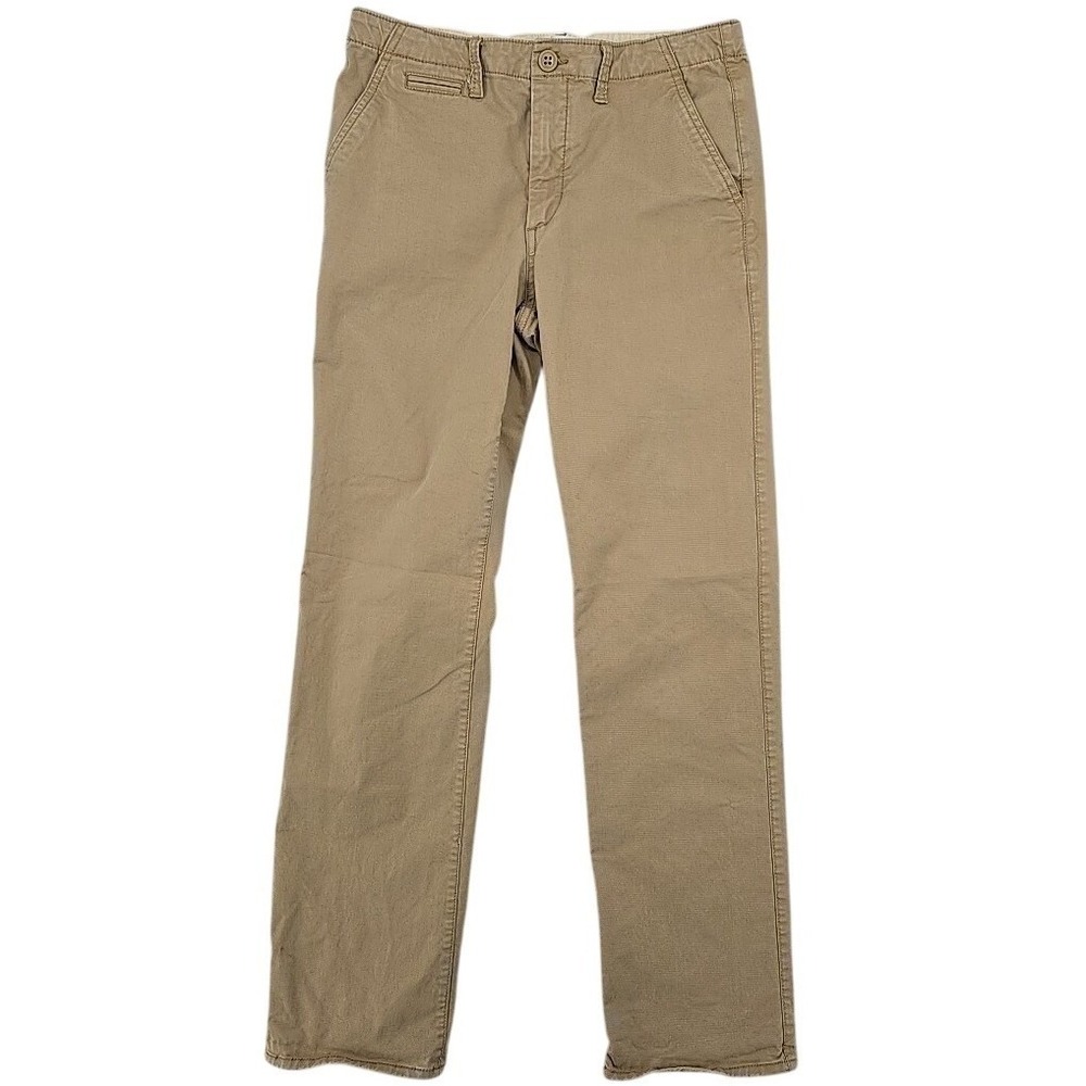 GAP Kids Boys Khaki Chino Classic Minimal Everyday Size 20 Casual School Pant
